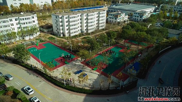 石家莊華師經(jīng)濟管理學校校園環(huán)境