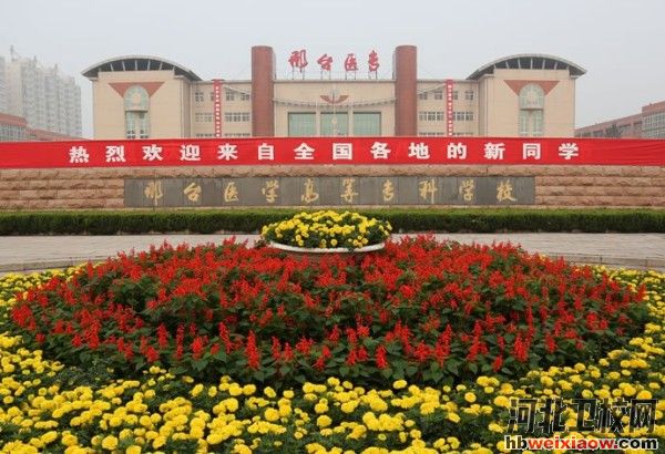 邢臺(tái)醫(yī)學(xué)高等?？茖W(xué)校學(xué)校門口
