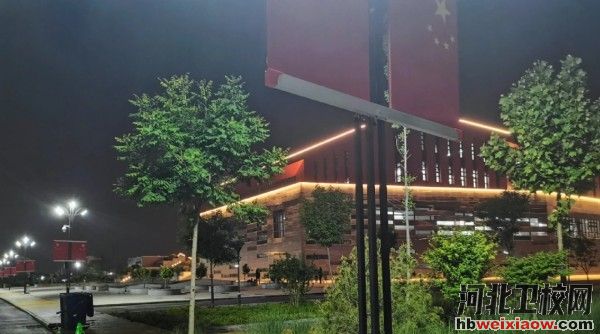 石家莊信息工程職業(yè)學院夜景